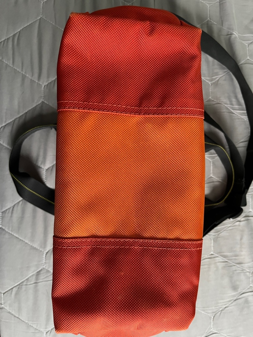 Timbuk2 Cargo Tote, orange, zipper top - Picture 4 of 11